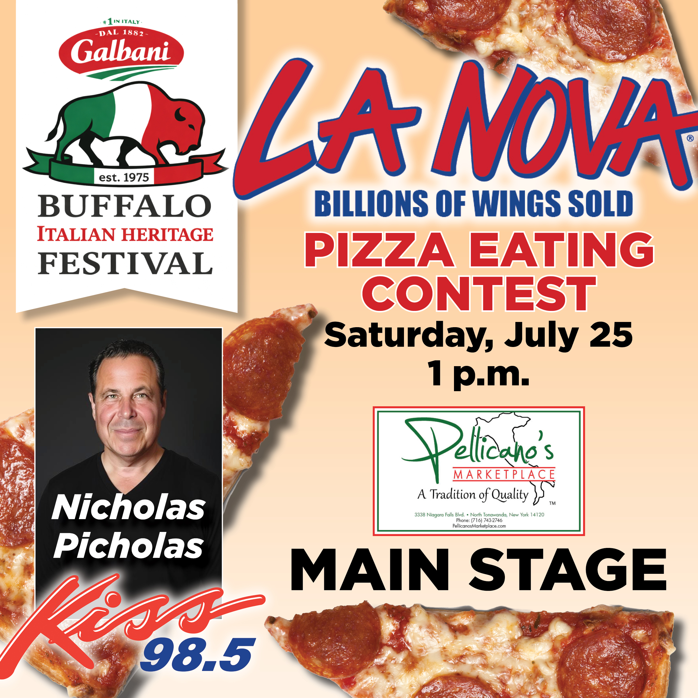La Nova Pizza Eating Contest